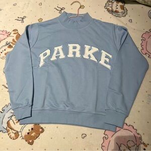 PARKE Women's Blue Sweatshirt